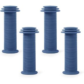 4pcs Kids Bike Handlebar Grips, Rubber Bicycle Grips Soft Cycling Grips Non-Slip Bike Handles Grips for Children Bicycles Folding Bikes Scooter Balance Bikes Mountain Bikes Black