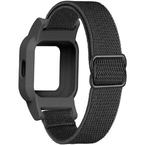 C2D JOY Stretchy Loop Nylon Strap Compatible with Garmin vivofit Jr 3 Bands Watch Adjustable Elastic Sport Wristband