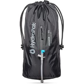 HydraPak Pioneer - Collapsible Water Storage and Dispensing System - BPA & PVC Free Camping Hydration Bladder/Reservoir and Sleeve