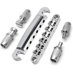 Electric Guitar Tune-o-Matic Tailpiece Bridge Set w/Studs Mounting Accessories Fit For Epiphone Les Paul Replacement Parts