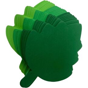 Die Cut Leaves - Foam Leaves 24 Pcs Leaf Cutouts for Bulletin Board & Craft Projects Approx 6" Foam Leaves for Crafts Leaf Cut Outs Spring Crafts for Kids Caterpillar Craft Leaf