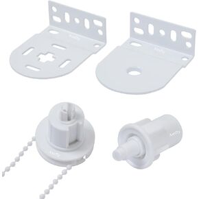 Antfly 32mm Roller Blind Clutch Roller Blind Shade Metal Core Clutch Bracket Cord Chain Repair kit Use for 1-1/4in Exterior Tube Roller Shade Clutch Replacement Kit with Metal Brackets, 3m Bead Chain in Kuwait