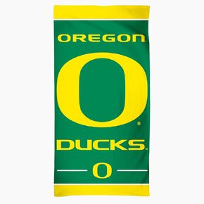 NCAA Oregon Ducks Fiber Beach Towel, 30 x 60-Inch