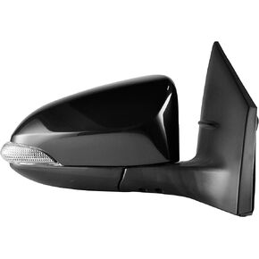 Dependable Direct Passenger Side Unpainted Heated Power Operated With Signal Side View Mirror for 2014-2017 Toyota Corolla - Parts Link #: TO1321295
