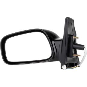 ECCPP Towing Mirror Replacement fit for 2003-2008 For Toyota Corolla Black Power Left Driver Side Mirror