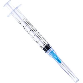 3ml/cc Laboratory Tools White Tie Rod With 23G/1'' And Individual plastic packaging(100Pack-3ml)