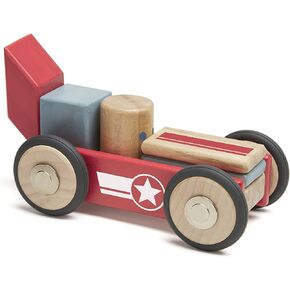 Tegu Daredevil Magnetic Wooden Block Set, 1-99 years old, 12 pieces