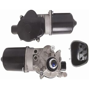 New Windshield Wiper Motor Compatible With Acura MDX TL TSX; Compatible with Honda Accord Pilot 2003 2004 2005 2006 2007 2008 76505-S9V-A01 76505-S9V-A02 76505-SDA-A01 Front