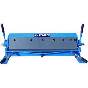 KASTFORCE KF5006 Box and Pan Brake Sheet Metal Folder Bending Brake Metal Forming Machine Max Capacity 24 Inch (610mm) 20 Ga (1.0mm) with 5 Fingers 0-135 deg