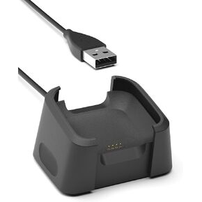 Sinoacc Charger for Fitbit Versa 1/ Versa Lite/Versa SE Replacement Charging Dock Cable for Versa, Versa SE, Versa Lite Smart Watch (3.3ft/1m)