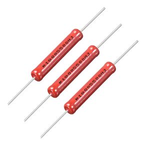 uxcell 5W Power Rating 500M Ohm High Voltage Glass Glaze Electrical Film Resistor 3Pcs