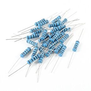 uxcell 30 Pcs Axial Lead 1% Tolerance Metal Film Resistor 1K Ohm 2W