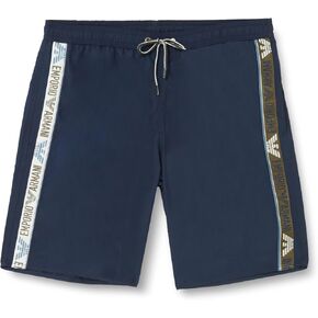 Emporio Armani Men's Standard Logotape Swim Bermuda in Saudi Arabia