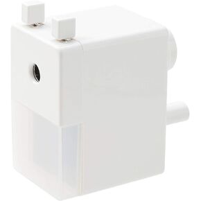 MUJI Manual Pencil Sharpener W55 x H103 x D106mm Made in Japan White simple