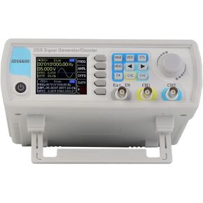 عداد مولد إشارة LABFENG DDS، شاشة LCD مقاس 2.4 بوصة، عالية الدقة ثنائية القناة، مقياس تردد مولد وظيفة الموجي 200MSa/s (JDS6600-15MHz) in Kuwait