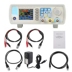 JDS6600 DDS Signal Generator Counter, 15MHz 30MHz 40MHz 50MHz 60MHz High Exactness Dua Channel Arbitrary Waveform Function Generator Frequency Meter 266MSa/s (60Mhz)