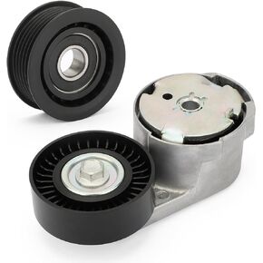 39282 & 38082 Drive Belt Tensioner Pulley with Idler Pulley for 3.6L V6 11-19 Dodge Durango Charger Journey Grand Caravan Ram 1500 2500 3500/Chrysler 200 300 Town & Country/Grand Cherokee/VW Routan