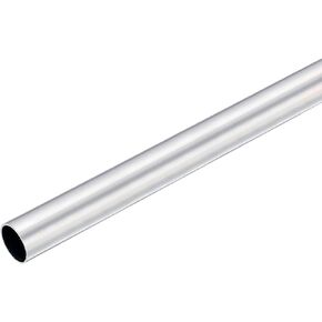 uxcell 6063 Aluminum Round Tube, 16mm OD 14mm Inner Dia 400mm Length Pipe Tubing for Industry DIY Projects