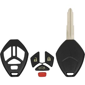 StandardAutoPart Premium Shell Case for Remote Head Key, Rugged Design Compatible with Mitsubishi Endeavor 2006 2007 OUCG8D-620M-A (3 Button)