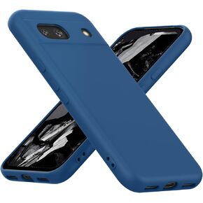 for Google Pixel 8a Case (2024) TPU Silicone Phone Case with Camera Protection Soft Interior Slim Fit Flexible Back Cover for Pixel 8a - Beige in Kuwait