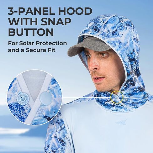 KastKing Mystic Mountain Hoodie UPF 50 Fishing Hiking Shirt for Men and Women, Moisture-Wicking, Quick-Dry Cooling Shirt in Saudi Arabia