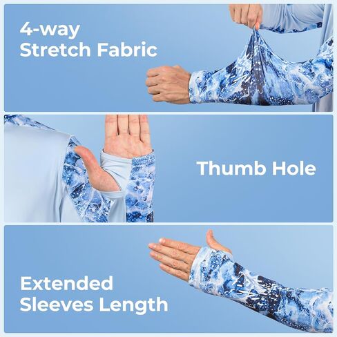 KastKing Mystic Mountain Hoodie UPF 50 Fishing Hiking Shirt for Men and Women, Moisture-Wicking, Quick-Dry Cooling Shirt in Saudi Arabia