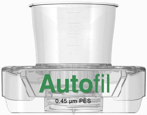 Autofil Sterile Disposable Centrifuge Tube Top Vacuum Filters with 0.45um PES Membrane for Prefiltration or Clarification, 15mL, 48/CS in Saudi Arabia