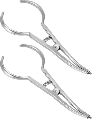QWORK Dental Orthodontic Separator Plier - 2 Pack Ergonomic Dental Tool Separator Placer Pliers with Contoured Tips, Medical Grade Stainless Steel Separator Pliers, for Quick & Easy Dental Procedures in Saudi Arabia