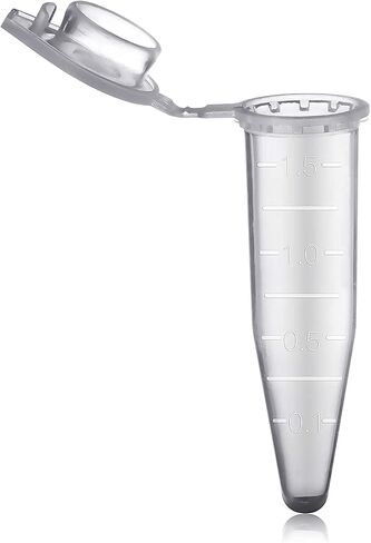 SciStar 1.5ml Microcentrifuge Tubes – sterile – pre-Closed! – with snap Cap: 1.5ml, RNase/DNase Free, Polypropylene Tubes, Container of 300 in Saudi Arabia