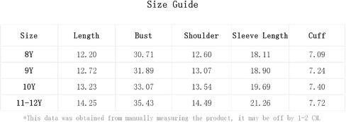 Floerns Girl's Star Print Button Front Asymmetrical Hem Long Sleeve Shirt Blouse in Saudi Arabia