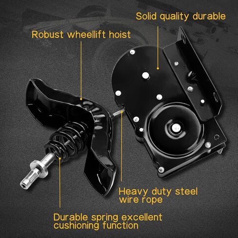 Fexhull 924-527 Spare Tire Hoist Assembly Tire Winch Carrier Fit for Fort E-150 E-250 E-350 E-450 E-550 | Fit forFord Econoline | Replaces# 924527 1C1Z1A131-AA in Saudi Arabia