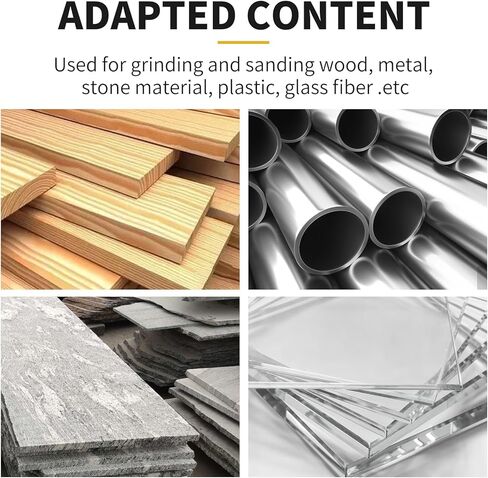 وسادة دعم لطاحونة الزوايا، 5 بوصة × 5/8 بوصة - 11 قطعتان من وسادة دعم مضلعة لطحن الزوايا من ألياف الراتنج لطحن وتلميع وصنفرة الأعمال الخشبية in Kuwait