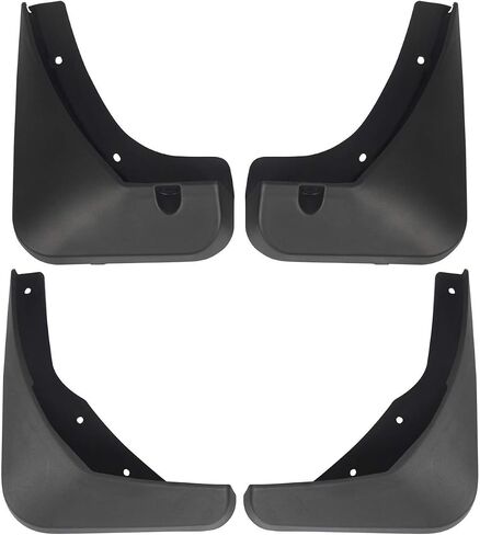 A-Premium Set of 4PCS Mud Flaps Splash Guards Mudguards Mudflaps with Hardware Kits Accessory Compatible with Cadillac XT4 2019-2020, Sport Utility 4-Door, Front and Rear (Driver & Passenger Sides) in Saudi Arabia