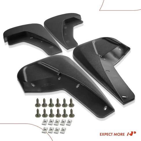 A-Premium Set of 4PCS Mud Flaps Splash Guards Mudguards Mudflaps with Hardware Kits Accessory Compatible with Cadillac XT4 2019-2020, Sport Utility 4-Door, Front and Rear (Driver & Passenger Sides) in Saudi Arabia