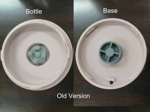 Travel Bottle for PopBabies Smoothie Blender, this blue bottle is compatible with new version in Saudi Arabia