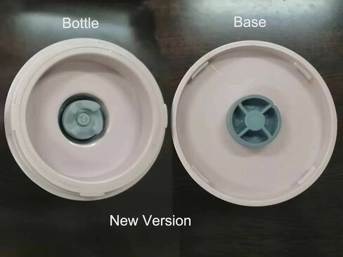 Travel Bottle for PopBabies Smoothie Blender, this blue bottle is compatible with new version in Saudi Arabia