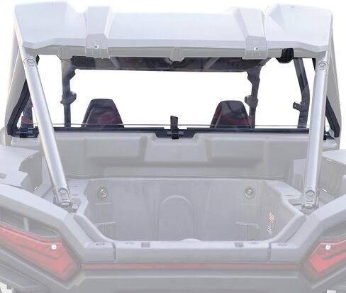 KIWI MASTER Hard Coat Poly Rear Windshield Compatible with 2024 Polaris RZR XP 1000 Accessories Heavy Duty Polycarbonate Scratch Resistant in Saudi Arabia