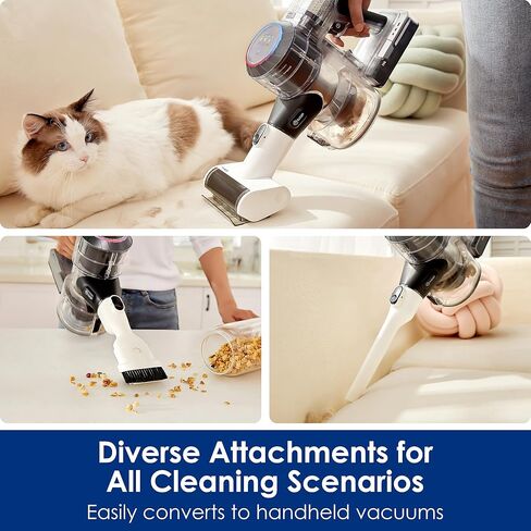 مكنسة كهربائية Tineco Pure ONE S11 Ultra اللاسلكية، خفيفة الوزن وهادئة، فرشاة ZeroTangle، تنظيف عميق للأرضيات الصلبة، شفط قوي in Kuwait