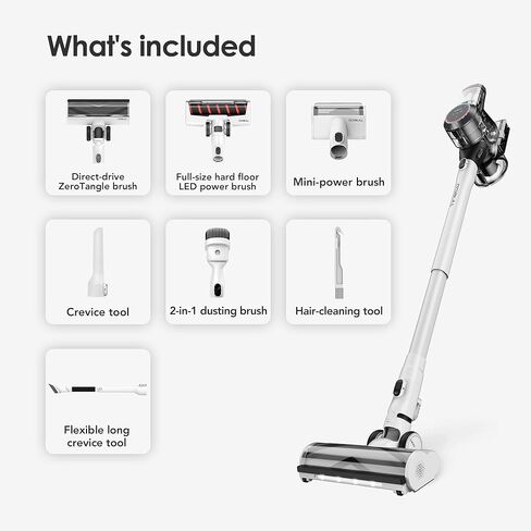 مكنسة كهربائية Tineco Pure ONE S11 Ultra اللاسلكية، خفيفة الوزن وهادئة، فرشاة ZeroTangle، تنظيف عميق للأرضيات الصلبة، شفط قوي in Kuwait