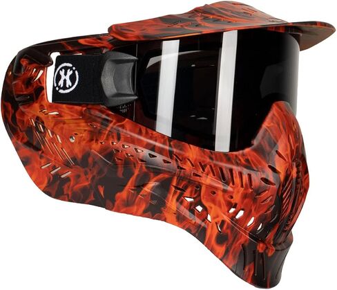 HK Army HSTL Paintball Goggle Mask with Anti Fog Thermal Lens - Flame in Saudi Arabia