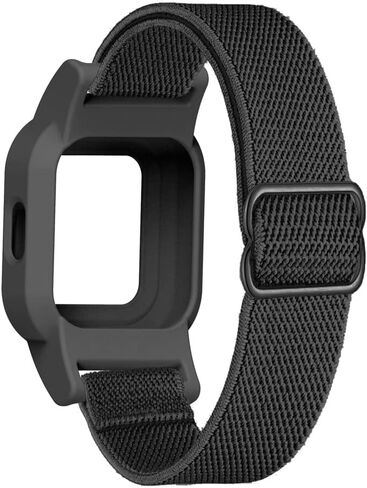 C2D JOY حزام من النايلون قابل للتمدد متوافق مع Garmin vivofit Jr 3 Bands Watch سوار معصم رياضي مرن قابل للتعديل in Kuwait
