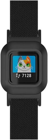C2D JOY حزام من النايلون قابل للتمدد متوافق مع Garmin vivofit Jr 3 Bands Watch سوار معصم رياضي مرن قابل للتعديل in Kuwait