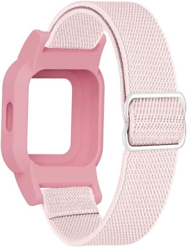 C2D JOY حزام من النايلون قابل للتمدد متوافق مع Garmin vivofit Jr 3 Bands Watch سوار معصم رياضي مرن قابل للتعديل in Kuwait