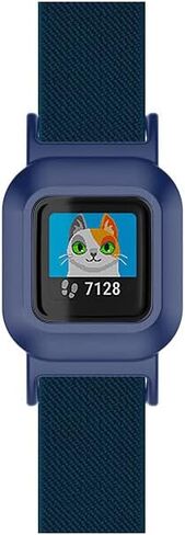 C2D JOY حزام من النايلون قابل للتمدد متوافق مع Garmin vivofit Jr 3 Bands Watch سوار معصم رياضي مرن قابل للتعديل in Kuwait