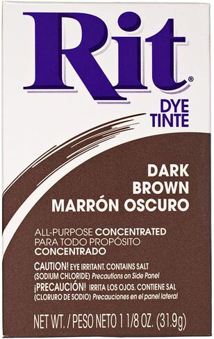 All Purpose Concentrated Rit Dye Powder Multi-Packs for Clothing, Décor, and Crafts – Black (1 Pack) in Saudi Arabia
