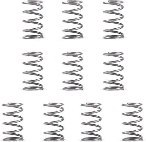 LEPEVNEY Compression Springs 304 Stainless Steel Spring Coil Extended for Motor Equipment and Household Appliances 10mm OD 15mm Long Wire Diameter 0.6mm 10 PCS in Saudi Arabia