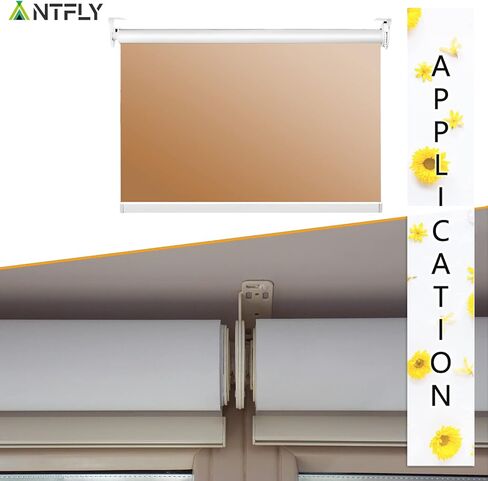 Antfly 32mm Roller Blind Clutch Roller Blind Shade Metal Core Clutch Bracket Cord Chain Repair kit Use for 1-1/4in Exterior Tube Roller Shade Clutch Replacement Kit with Metal Brackets, 3m Bead Chain in Kuwait