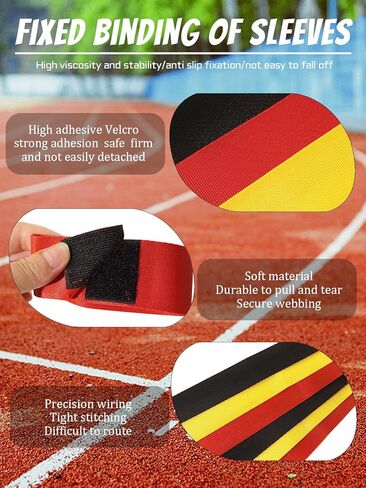 6 أزواج من أشرطة أكمام جيرسي لكرة القدم، مشابك أكمام رياضية بلون سادة من CYHYII، أشرطة أكمام للقمصان للنساء والرجال، إكسسوارات رياضية in Kuwait
