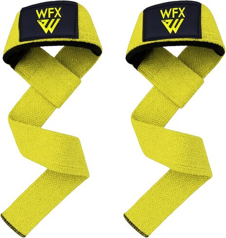 Weight Lifting Straps Wrist Support Padded Neoprene Gym Cross Training Hand Bar Weightlifting Straps Fitness Bodybuilding Power Exercise Grips Deadlift Men Women in Saudi Arabia