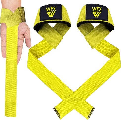 Weight Lifting Straps Wrist Support Padded Neoprene Gym Cross Training Hand Bar Weightlifting Straps Fitness Bodybuilding Power Exercise Grips Deadlift Men Women in Saudi Arabia